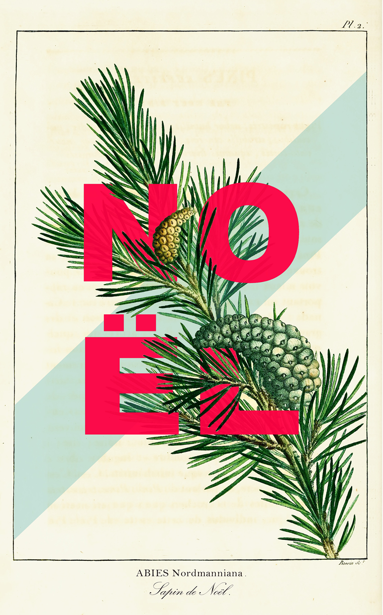 Poster de Noël – Bluette.