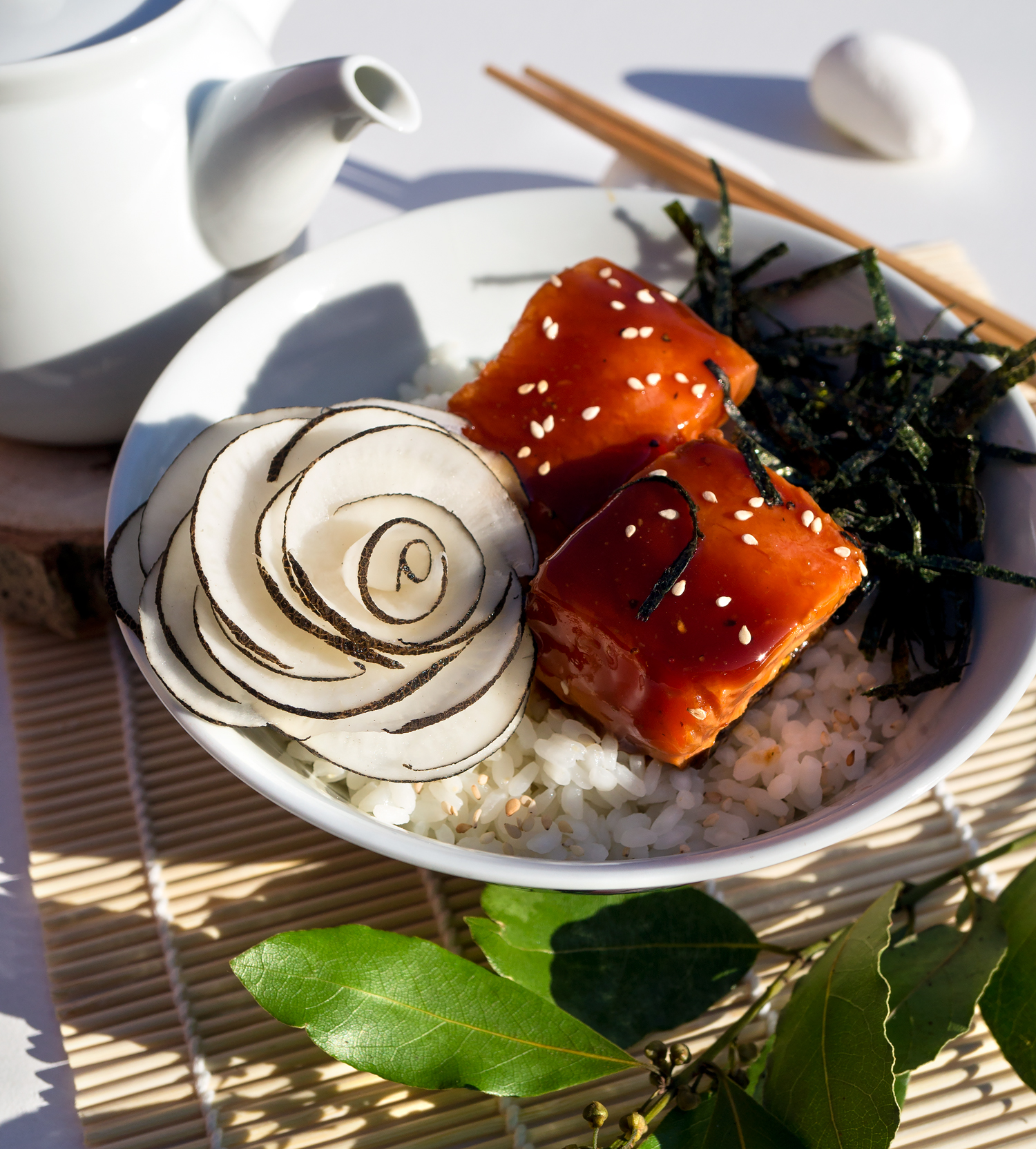 Ochazuke au saumon teryaki-4-©Bluette